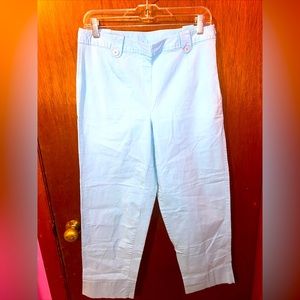 Talbots Womens Stretch Straight Leg Blue Jeans Size 10